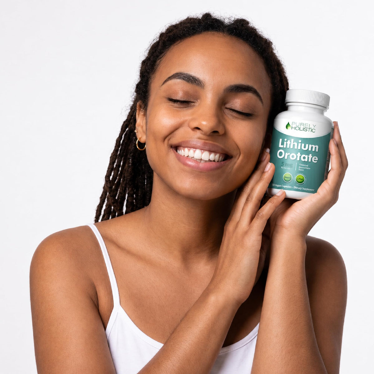 Lithium Orotate 5mg, Mood and Emotional Balance Support, 6 Month Supply