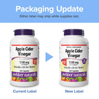 Webber Naturals Apple Cider Vinegar Capsules 1500mg, 240 Capsules