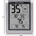 Buy now AcuRite Wireless Digital Indoor Thermometer and Hygrometer Monitor for Inside Temperature and Humidity Measurements (00613) at indiglob india