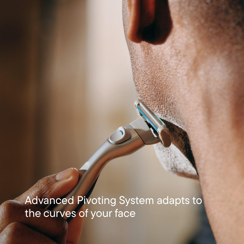 Harry's Plus Razor Refills - 10 Razor Blade Cartridges | Compact Cartridge Design for Precise Control - Shaving Kit for Men - Only Compatible with Harry's Plus Handles