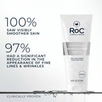 RoC Derm Correxion Serum Facial Cleanser with Niacinamide and Amino Acids | Sensitive skin face wash 6 oz, deeply cleanse oil, dirt, long-wear makeup, for healthy-looking skin, Ophthalmologist Tested