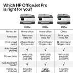 HP OfficeJet Pro 8135e Wireless All-in-One Color Inkjet Printer, Print, scan, Copy, fax, ADF, Duplex Printing Best-for-Home Office, 3 Month Instant Ink Trial Included, AI-Enabled (40Q35A)