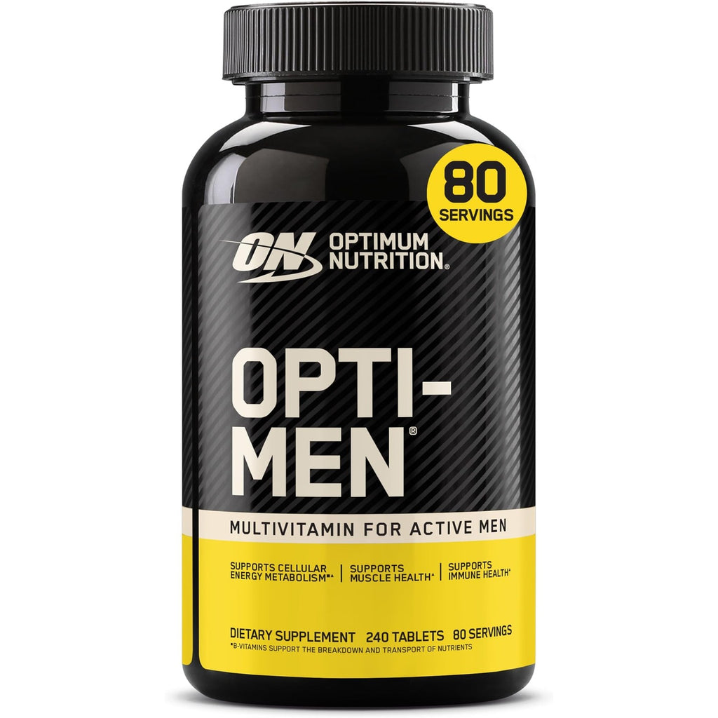 Optimum Nutrition Opti-Men, Vitamin C, Zinc and Vitamin D, E, B12 for Immune Support Mens Daily Multivitamin Supplement, 150 Count (Packaging May Vary)
