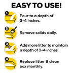 Purina Tidy Cats Lightweight Free & Clean with Ammonia Blocker Clumping Cat Litter - 8.5 lb. Jugs