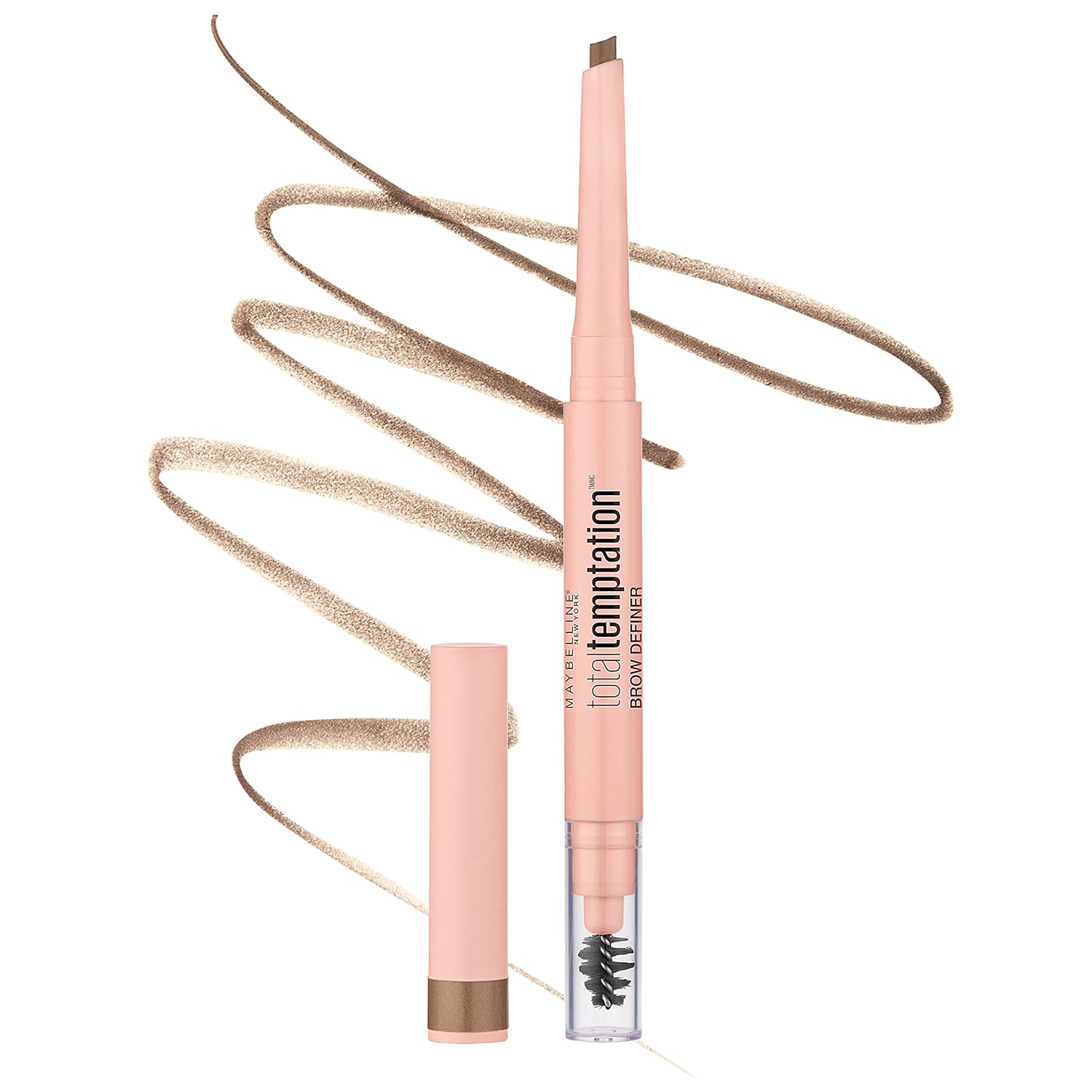 Buy now Maybelline Total Temptation Eyebrow Definer Pencil, Deep Brown, 1 Count at indiglob india
