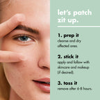 Buy now e.l.f. SKIN Blemish Breakthrough Stick It To Zits Pimple Patches, Helps Reduce The Look of Blemishes & Heal, Vegan & Cruelty-free, 36 Patches at indiglob india
