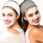 Buy now Whaline 3Pcs Spa Facial Headband Make Up Wrap Head Terry Cloth Headband Adjustable Washable Towel for Face Washing Shower Skincare Facial Treatment Sport Fits Makeup (White, Black, Gray) at indiglob india