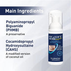 Buy now OCuSOFT Original Foaming Eyelid Cleanser - Mild Instant Foam to Remove Oil, Dust, Pollen & Makeup - 1.68 fl oz at indiglob india