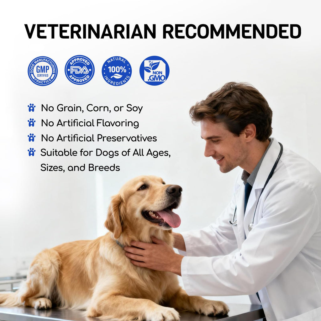Dog Allergy Relief Chews, Itching Skin & Paw Licking, 180 Ct