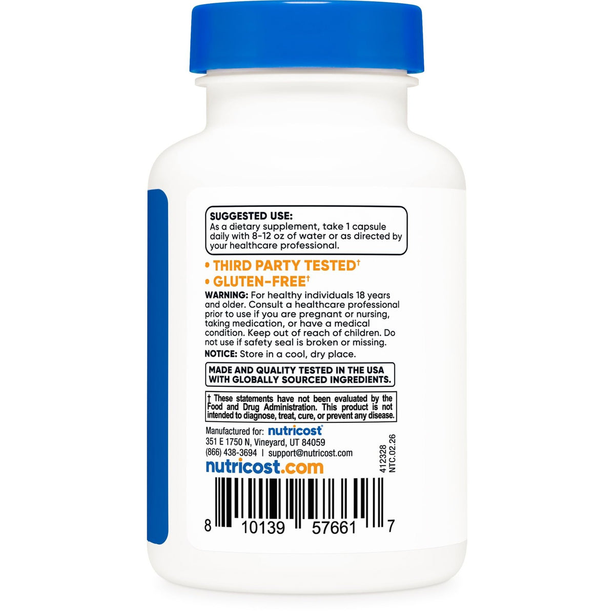 Nutricost UC-II Collagen 40mg, 120 Capsules, Gluten-Free, GMO-Free