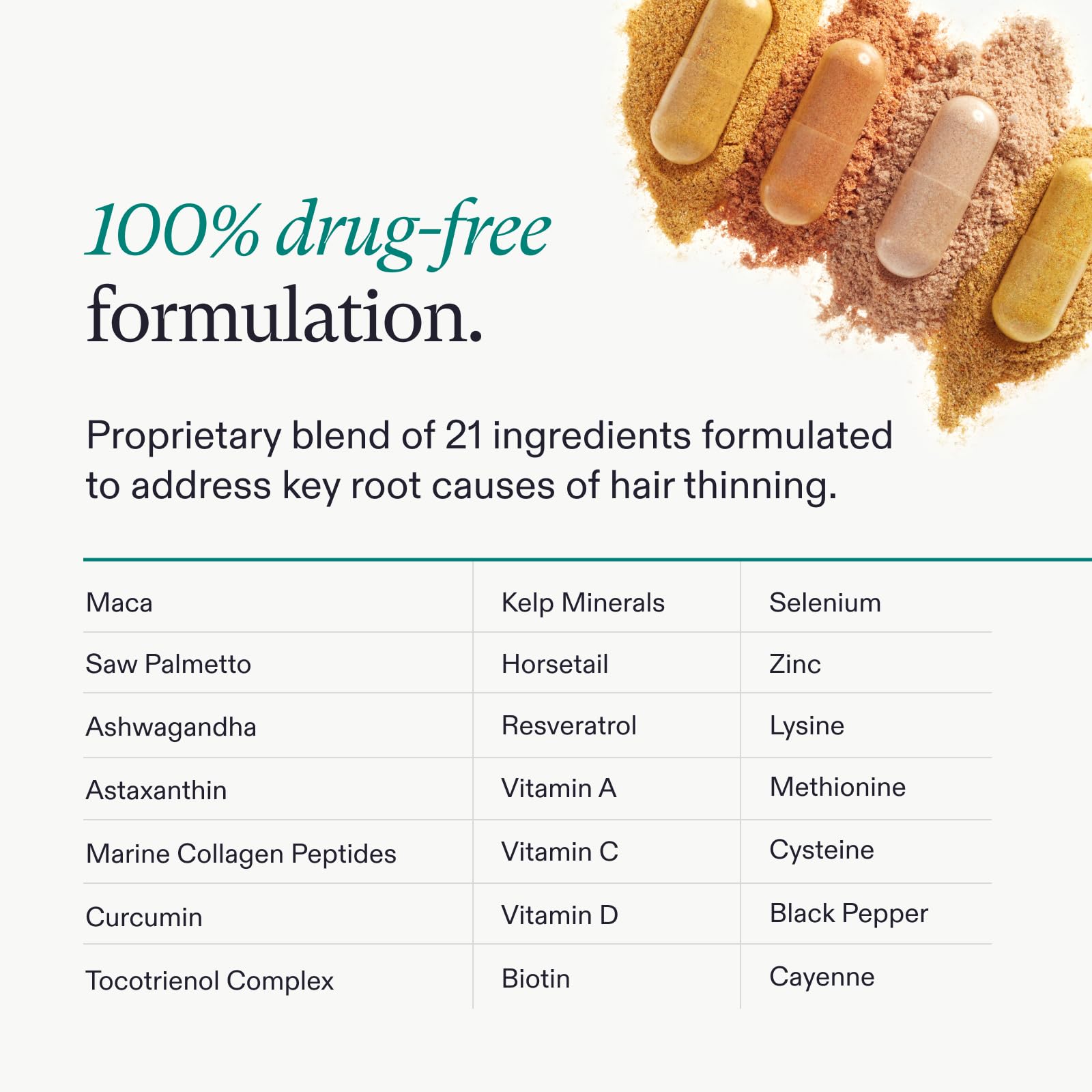 Nutrafol Women's Balance Hair Growth Supplements, Age 45+, 1-Month Bottle | #1 Dermatologist-Recommended Hair Growth Supplement Brand, Clinically Tested for Visibly Thicker Hair and Scalp Coverage