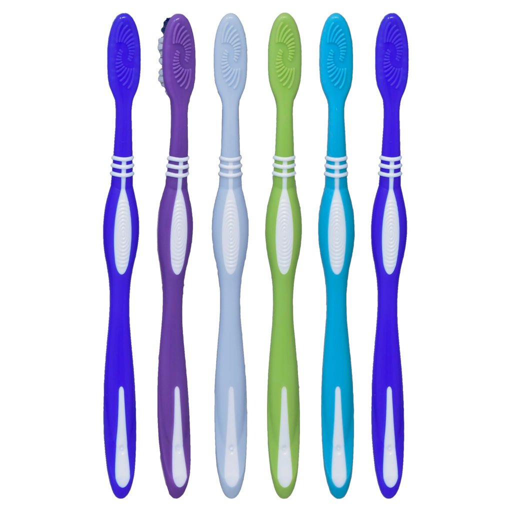 Oral-B Toothbrush Dual Clean, Medium, 6 Count