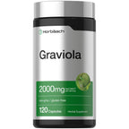 Horbäach Graviola Capsules | 120 Count | Soursop (Annona Muricata)