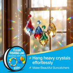Clear Fishing Line for Crafts - Hanging Decorations - Clear String