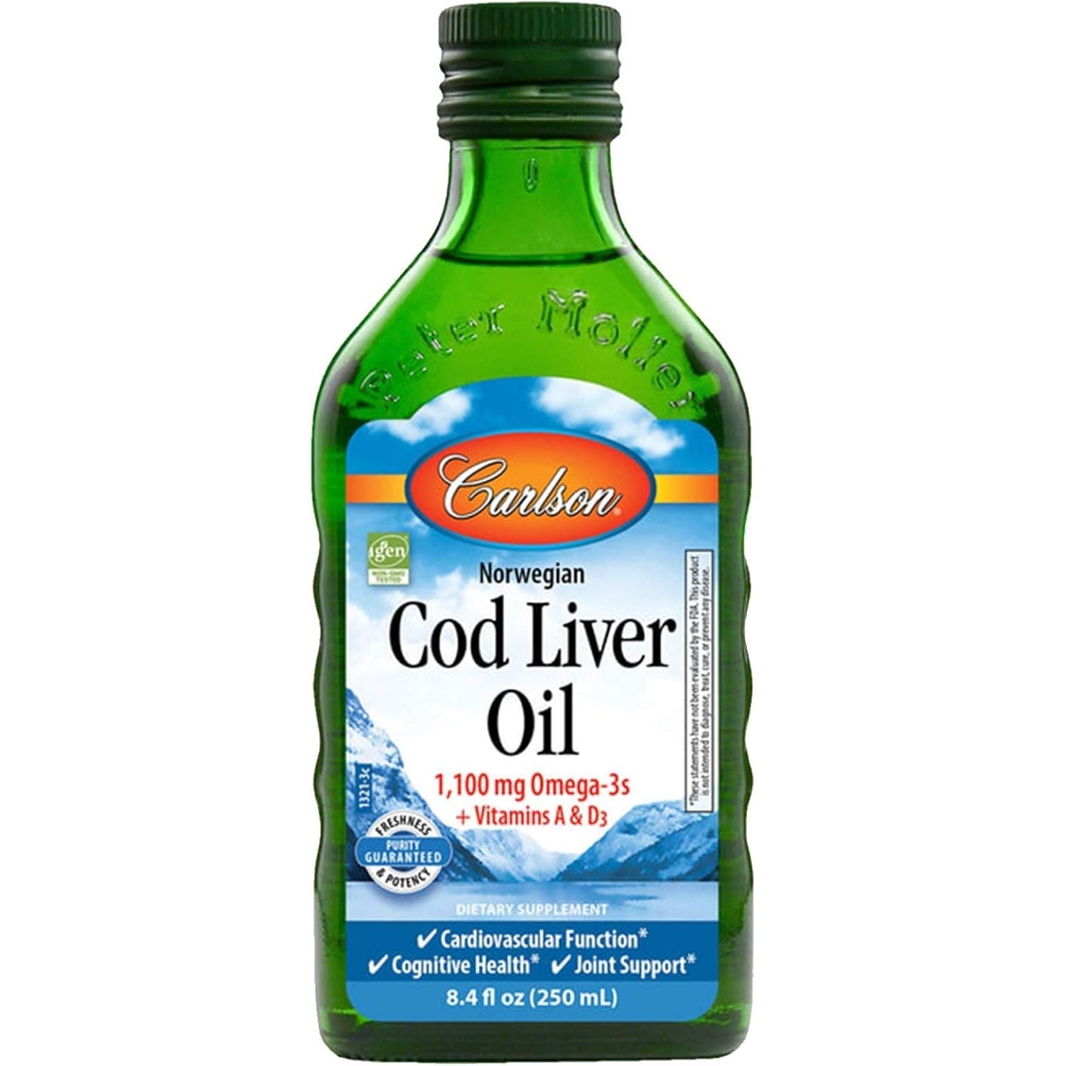 Buy now Carlson Norwegian Cod Liver Oil Natural, 250ml at indiglob india