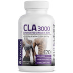 Bronson CLA 3000 Extra High Potency Weight Management Support, 120 Softgels | 2250 mg Active CLA per Serving, Non-Stimulating, 100% Safflower Oil, Lean Body Mass Support, Non-GMO