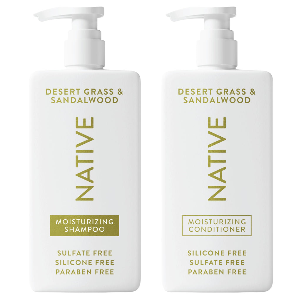 Buy now Native 2-in-1 Shampoo & Conditioner - Autumn Air & Amber - Naturally Derived Ingredients, Silicone-Free, Sulfate-Free, Paraben-Free, Strengthening Hair Care | Fall Seasonal Bundle 16.5 oz - 2 Pk Desert Grass & Sandalwood at indiglob india