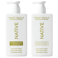 Buy now Native 2-in-1 Shampoo & Conditioner - Autumn Air & Amber - Naturally Derived Ingredients, Silicone-Free, Sulfate-Free, Paraben-Free, Strengthening Hair Care | Fall Seasonal Bundle 16.5 oz - 2 Pk Desert Grass & Sandalwood at indiglob india