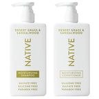 Buy now Native 2-in-1 Shampoo & Conditioner - Autumn Air & Amber - Naturally Derived Ingredients, Silicone-Free, Sulfate-Free, Paraben-Free, Strengthening Hair Care | Fall Seasonal Bundle 16.5 oz - 2 Pk Desert Grass & Sandalwood at indiglob india