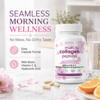 Collagen, Collagen Peptides Capsules,Non-GMO,Vegan-Friendly,240 Capsules