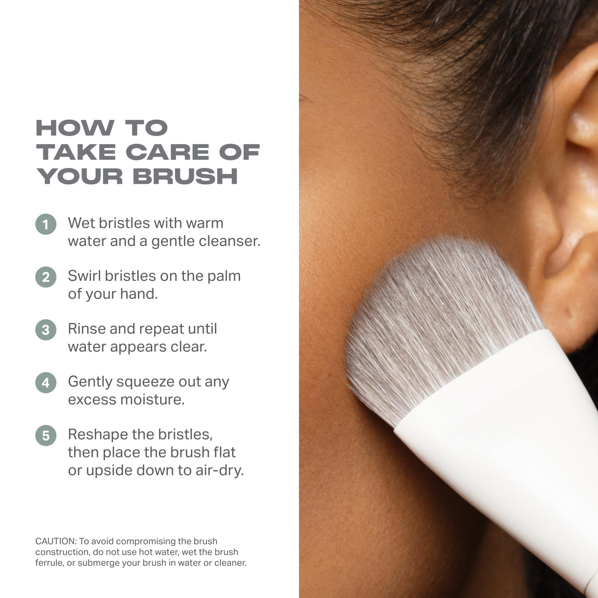 MORPHE M243 Slanted Cream & Liquid Contour Brush (1 Count)