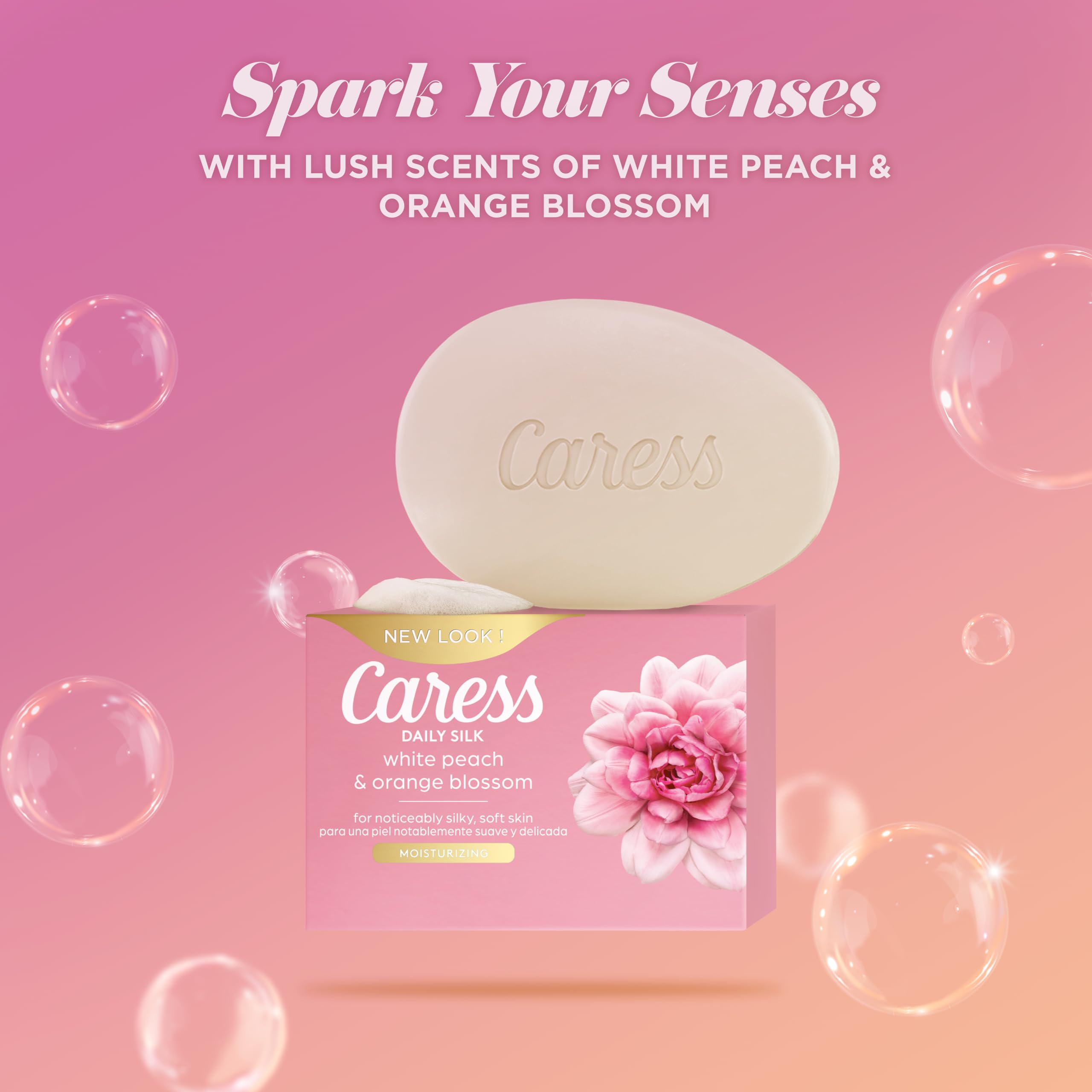 Buy now Caress Beauty Bar Soap For Women, Daily Silk With Silk Extract and Floral Oil Essence Moisturizing Body Soap for Silky, Soft Skin, 3.75 oz, 2 Bath Bars at indiglob india