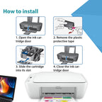 67XL Ink Cartridge for HP 67 XL Black Color 3Pack Replacement to 2852e 4200