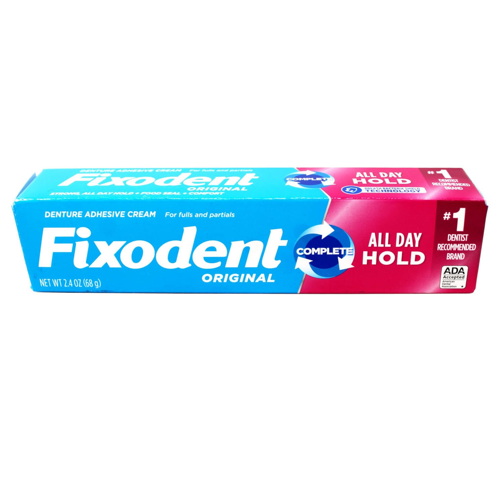 Buy now Fixodent Original Denture Adhesive Cream-2.4 oz, 4 pk at indiglob india