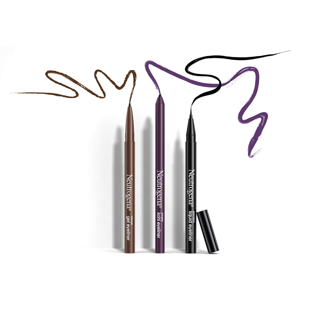 Buy now Neutrogena Smokey Kohl Eyeliner with Antioxidant Vitamin E, Water-Resistant & Smooth-Gliding Eyeliner Makeup, Smokey Gray, 0.014 oz at indiglob india