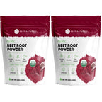 Kate Naturals Organic Beet Root Powder for Smoothies, Baking & Juice, 8oz | Non-GMO, Raw Beetroot Superfood Extract & Natural Red Food Coloring & Nitric Oxide, Earthy Flavor
