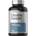 Horbaach Choline Inositol 1000mg Supplement | 200 Capsules