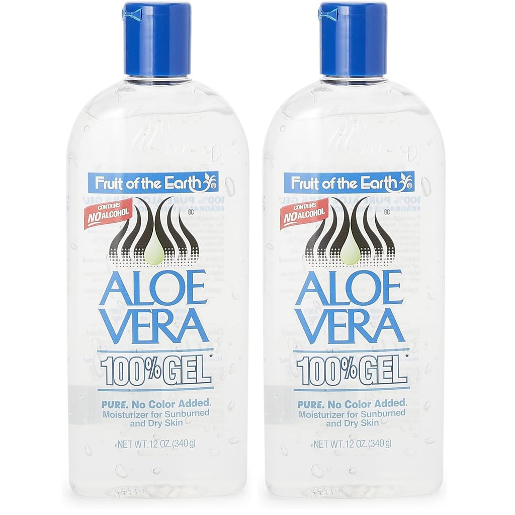 Fruit of the Earth Moisturer Gel, Aloe Vera, 12 Ounce
