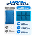aadsioahd 4 Pack Ice Packs for Lunch Boxes, Slim Reusable Freezer Packs