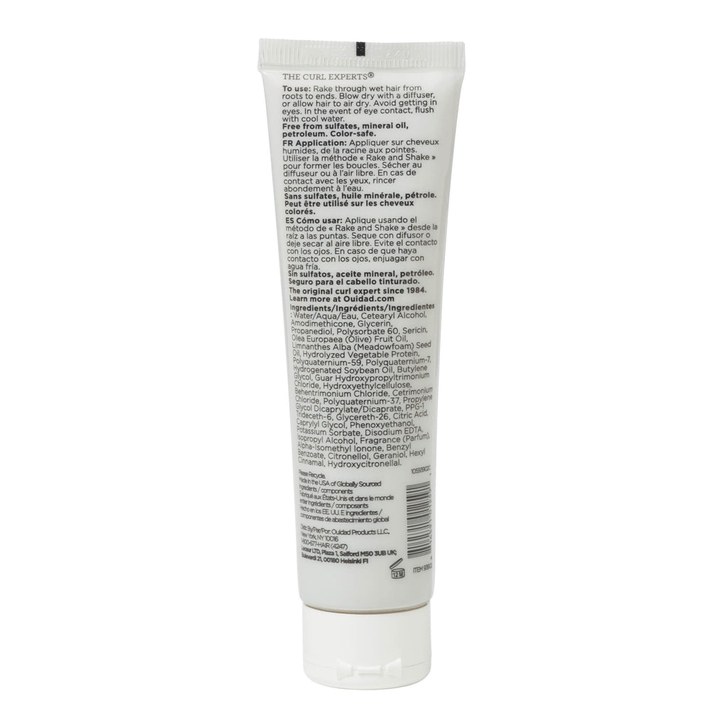 Ouidad Advanced Climate Control Featherlight Curls Styling Cream, Soft Hold | Frizz-Free Hair with Anti-Frizz Nano Technology, Flexible Curl Cream for Curly Hair, Locks Out Humidity, For All Curl Types