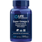 Buy now Life Extension Super Omega-3 EPA/DHA with Sesame Lignans & Olive Extract, 120 Count at indiglob india