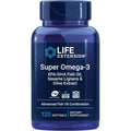 Buy now Life Extension Super Omega-3 EPA/DHA with Sesame Lignans & Olive Extract, 120 Count Default at indiglob india