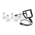 AcuZone Premium 19 Pcs Plastic Cupping Set with Extension Tube