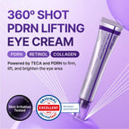 CENTELLIAN 24 360º Shot PDRN Eye Cream - TECA, Retinol and Collagen | Targets Wrinkles, Crow's Feet, Dark Circles, Puffiness and Bags for a Smoother, Refreshed-Looking Contour, 1.01 fl oz