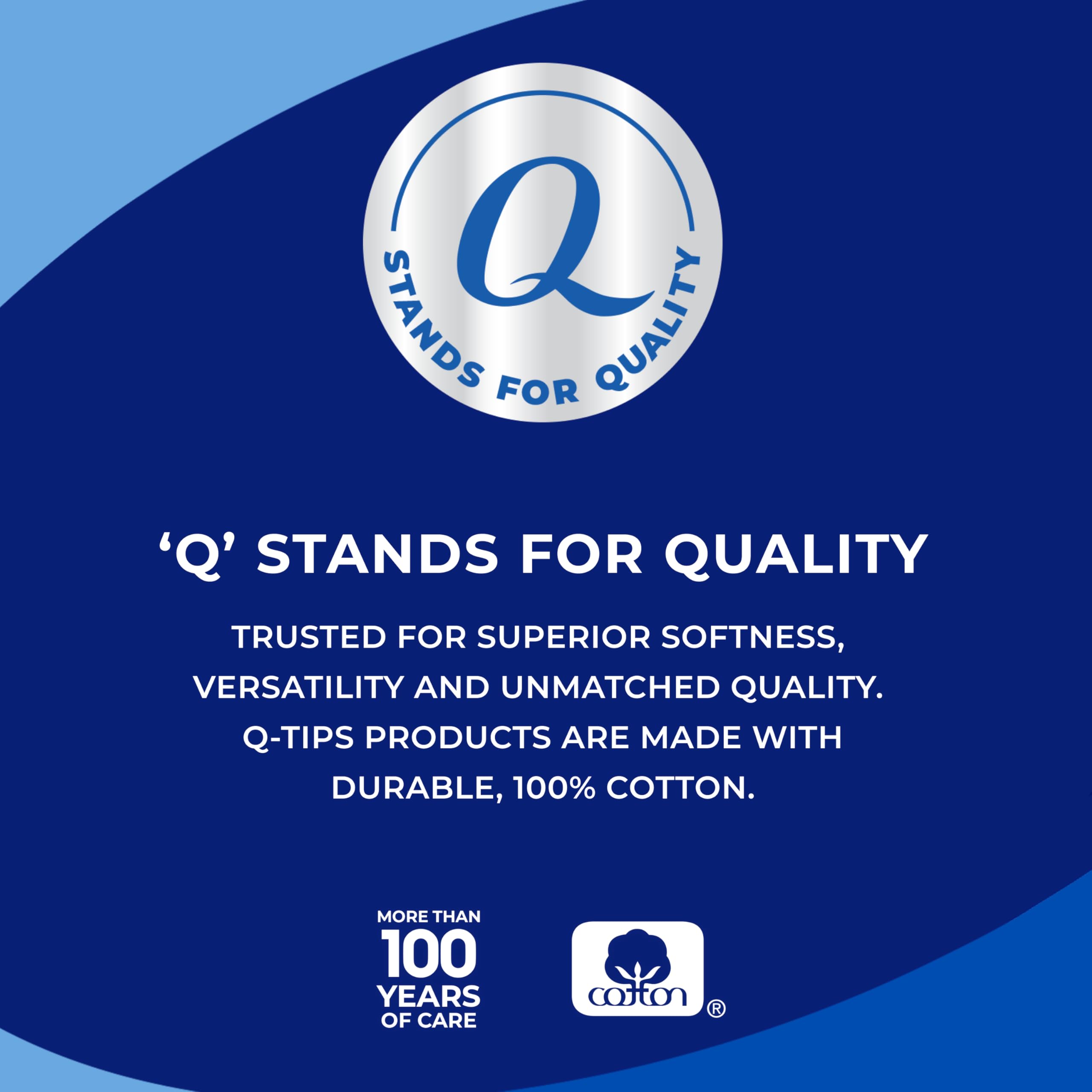 Q-tips Cotton Swabs, 500 Count (Pack of 2)