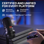 Buy now HyperX SoloCast – USB Condenser Gaming Microphone, for PC, PS4, PS5 and Mac, Tap-to-Mute Sensor, Cardioid Polar Pattern, great for Streaming, Podcasts, Twitch, YouTube, Discord,Black at indiglob india