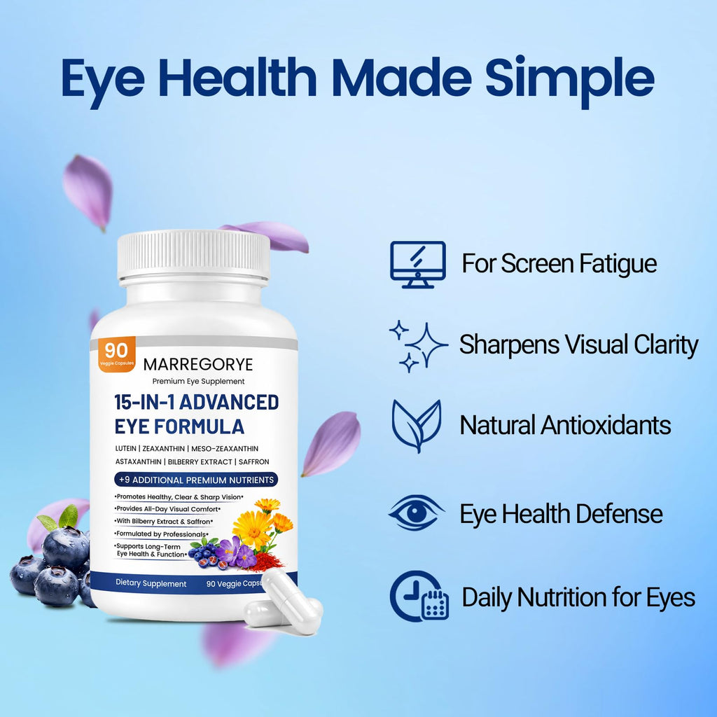 Neurobella 15-in-1 Advanced Eye Formula, 90 Count