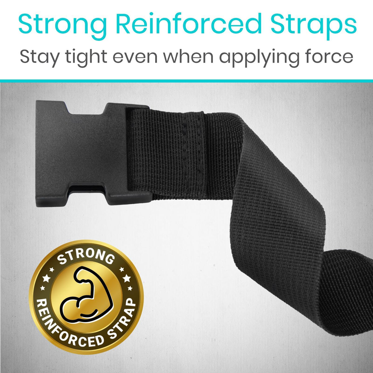 Vive Wheelchair Seatbelt - Safety Belt for the Elderly - Harness for Adults