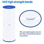 Cryspool 04072 Hot Tub Filter Replaces C-4326, PRB25-IN