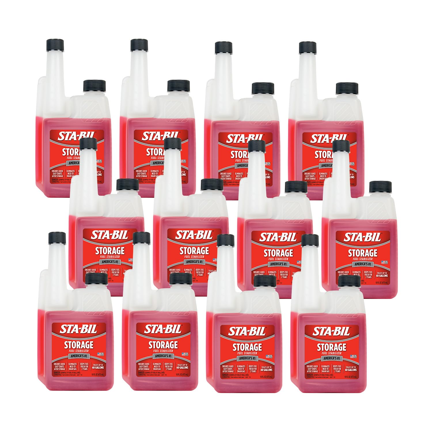 Buy now STA-BIL Storage Fuel Stabilizer | Keeps Fuel Fresh for 24 Months, Prevents Corrosion, Gasoline Treatment Additive that Protects System, Gas Stabilizer for Storage, 4 oz. 16 Fl. oz. Single at indiglob india