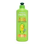 Garnier Fructis Sleek & Shine Leave-In Conditioner Cream, Anti-Frizz Hair Treatment with Plant Keratin + Argan Oil, Controls Frizz and Provides Smoothness For Frizzy, Dry Hair, 10.2 Fl Oz (Pack of 2)