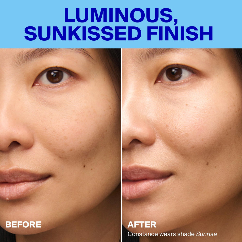 Supergoop! Glowscreen SPF 40, Sunrise (Champagne Glow) - 1.7 fl oz - Glowy Primer + Broad Spectrum Tinted Sunscreen - Helps Filter Blue Light - Hydration - Hyaluronic Acid & Vitamin B5