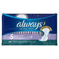 Buy now Always Pads Ultra Thin Size 5-24 Count (3 Pack) at indiglob india
