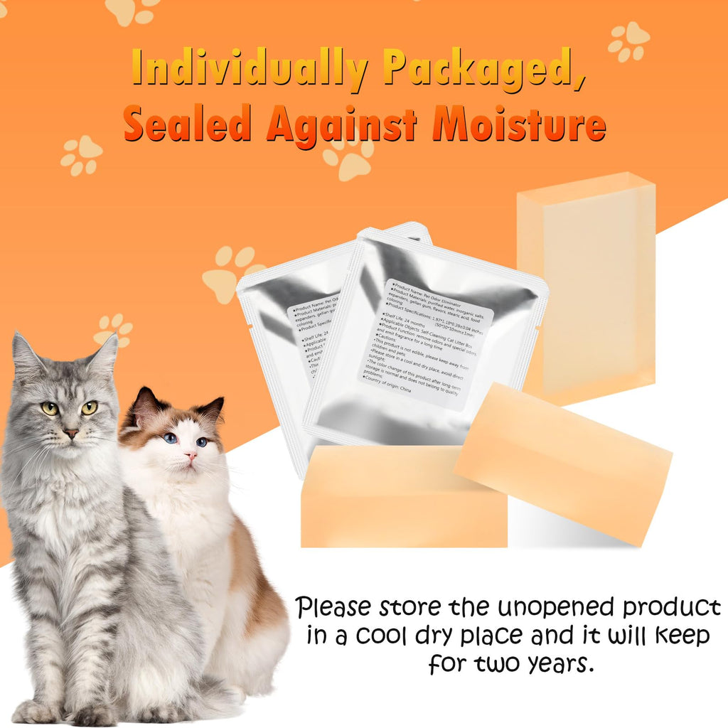 12 Pack Deodorizer Gel Refill for Meowant Self-Cleaning Cat Litter Box