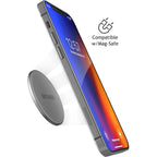 Buy now ENCASED Stick-on iPhone Holder, Compatible with MagSafe Mount (Ultra Slim 0.15") Secure Magnetic Mounting Disk for Wall, Car Dash, Home Gym, Kitchen Fridge Accessories (Adhesive Sticker Back) at indiglob india