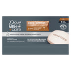 DOVE MEN + CARE Hidratante Coco + Cítricos Hand & Body Face 6 Count 3.75 oz | For dry skin, Helps hydrate and smooth skin, With coconut + citrus formula, For daily showers, Face + body shave bar